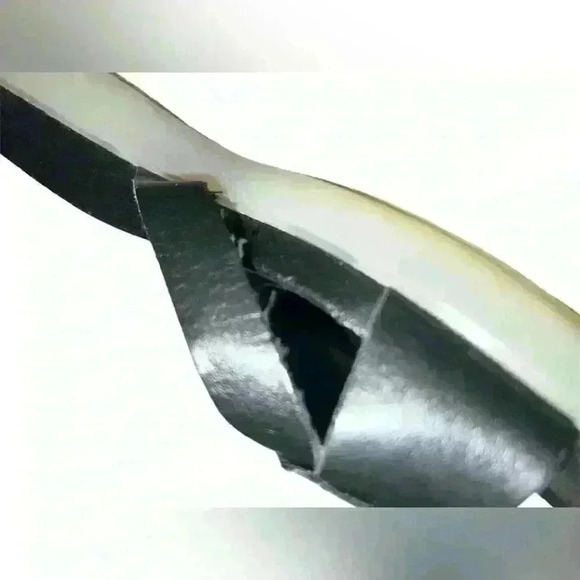 Donald J Pliner  Hollie Slide on Sandals, Black Sz 10 Comfy Summer Minimalist - Picture 7 of 8